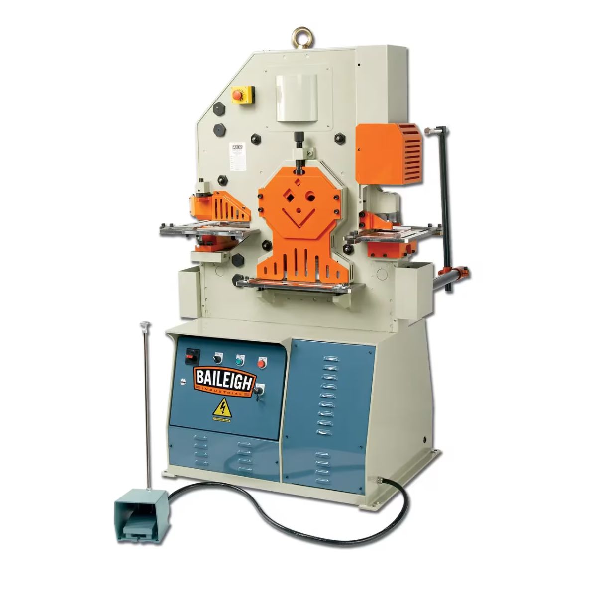 Baileigh SW-623 220V 3-Phase 62-Ton 5-Station Ironworker