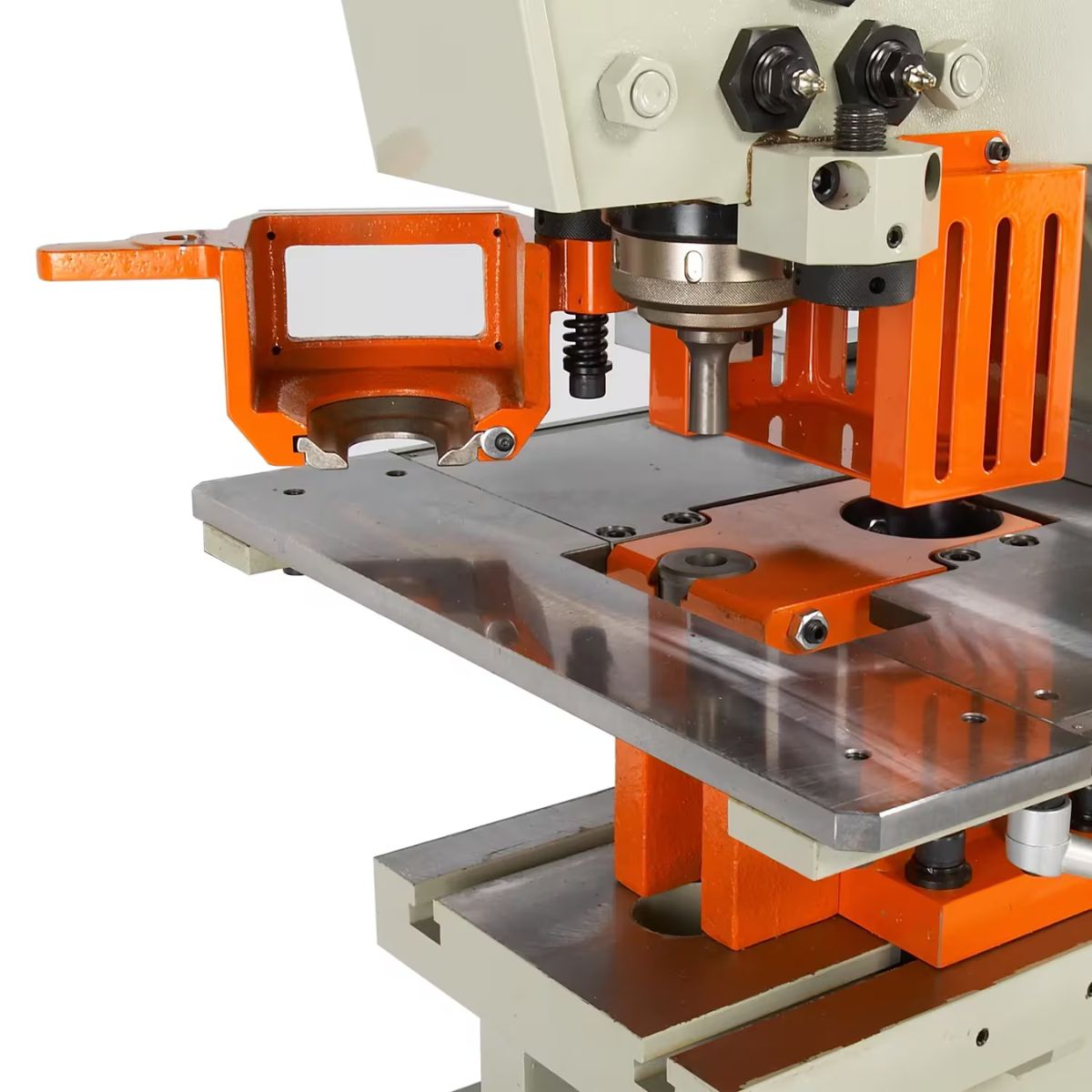 Baileigh SW-95 220V 3-Phase 95-Ton Dual Operator 5-Station Ironworker