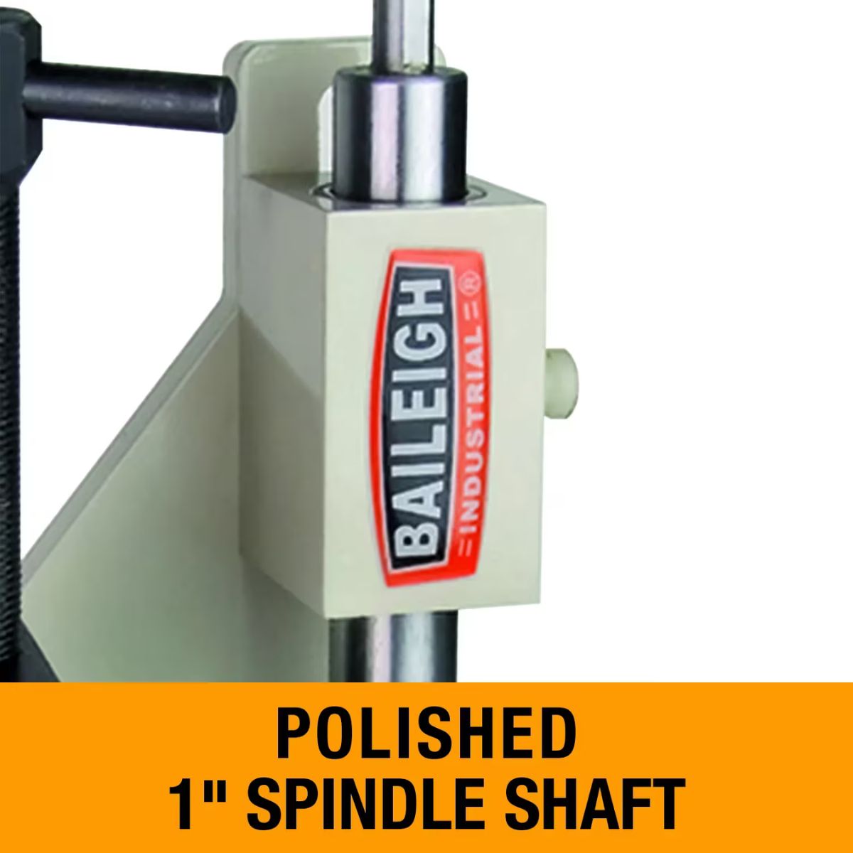 Baileigh TN-210H Drill Press & Vise Mount Hole Saw Tube Notcher — 3/4" to 2" OD