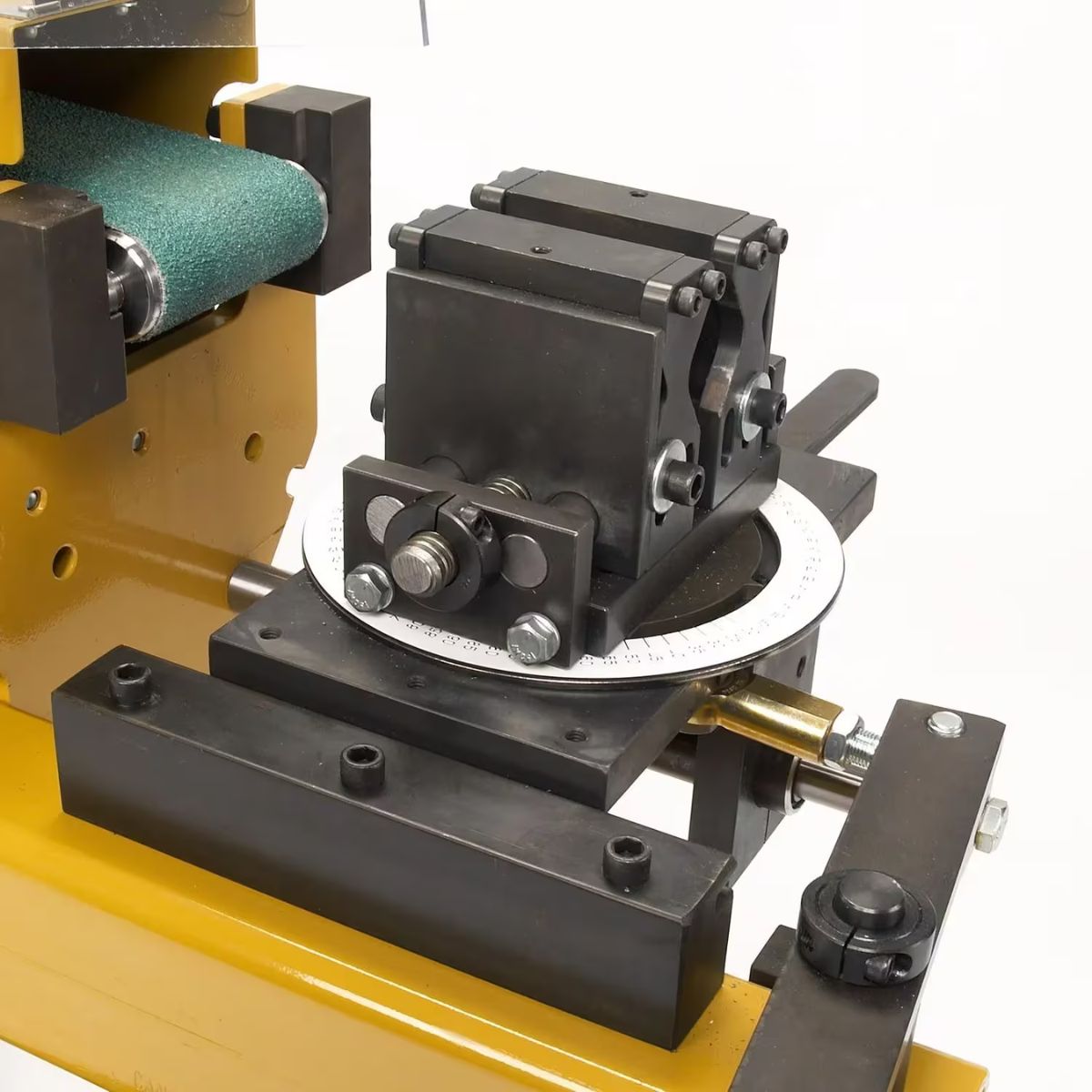 Baileigh TN-400 220V 3HP Abrasive Belt Tube Notcher — 4" Belt