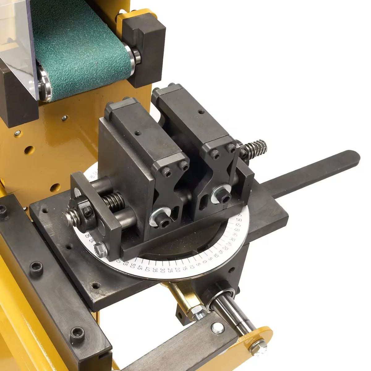 Baileigh TN-400 220V 3HP Abrasive Belt Tube Notcher — 4" Belt