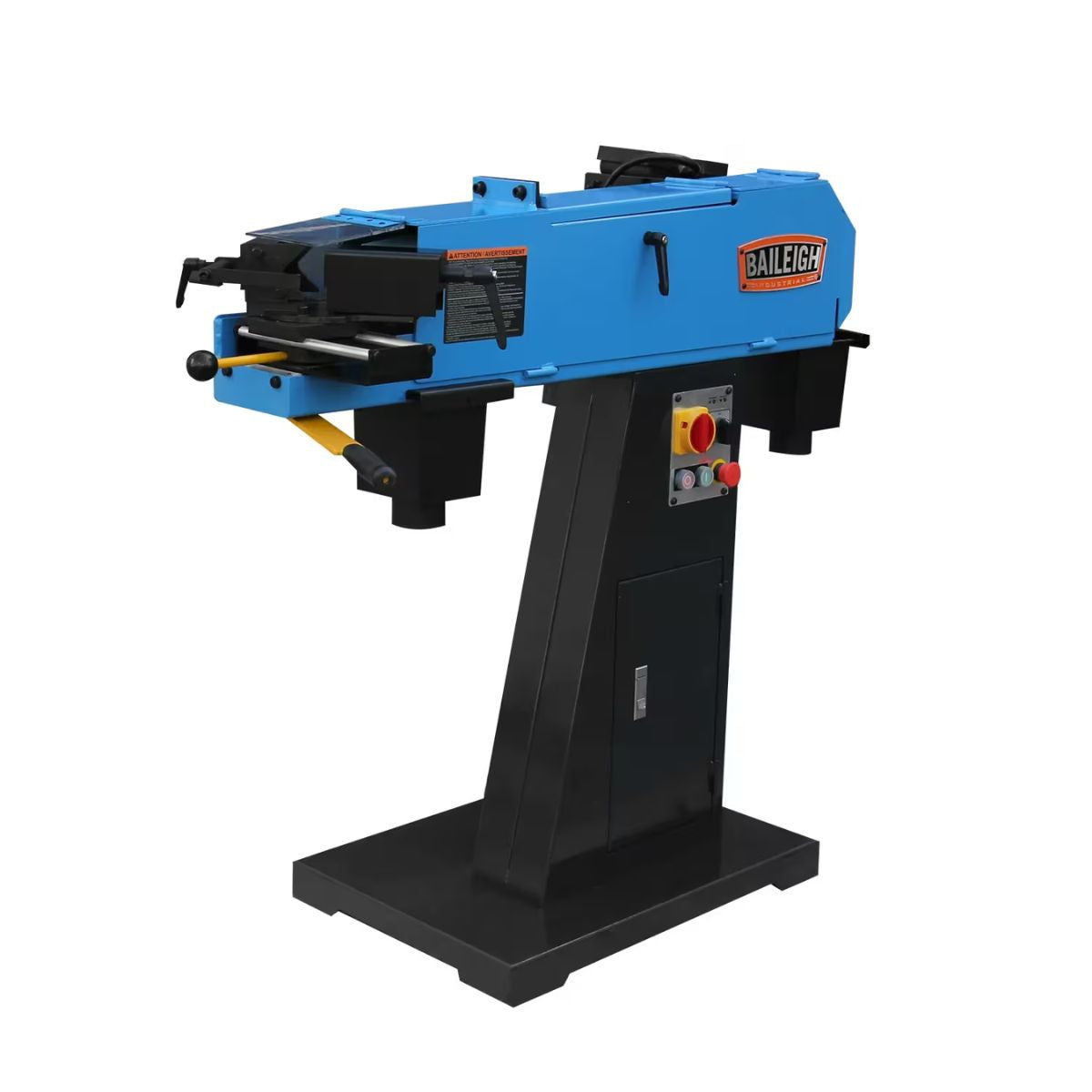 Baileigh TN-400X3 220V 3-Station Abrasive Belt Tube Notcher — 4HP