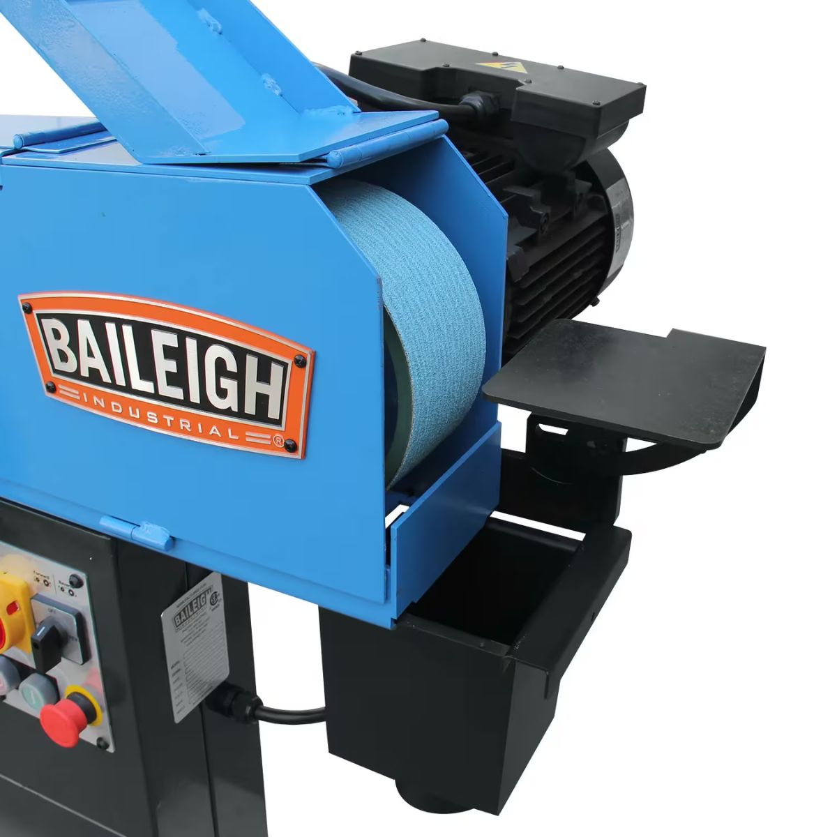 Baileigh TN-400X3 220V 3-Station Abrasive Belt Tube Notcher — 4HP