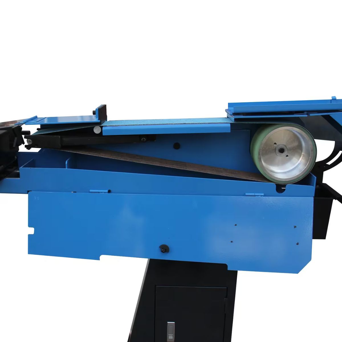 Baileigh TN-400X3 220V 3-Station Abrasive Belt Tube Notcher — 4HP