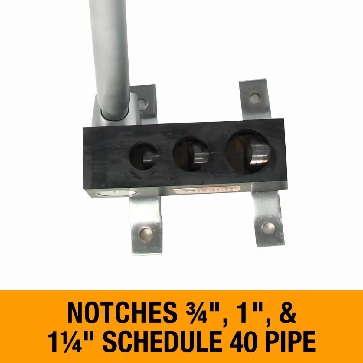 Baileigh TN-125M Manual Pipe Notcher — 3/4" to 1-1/4" Pipe