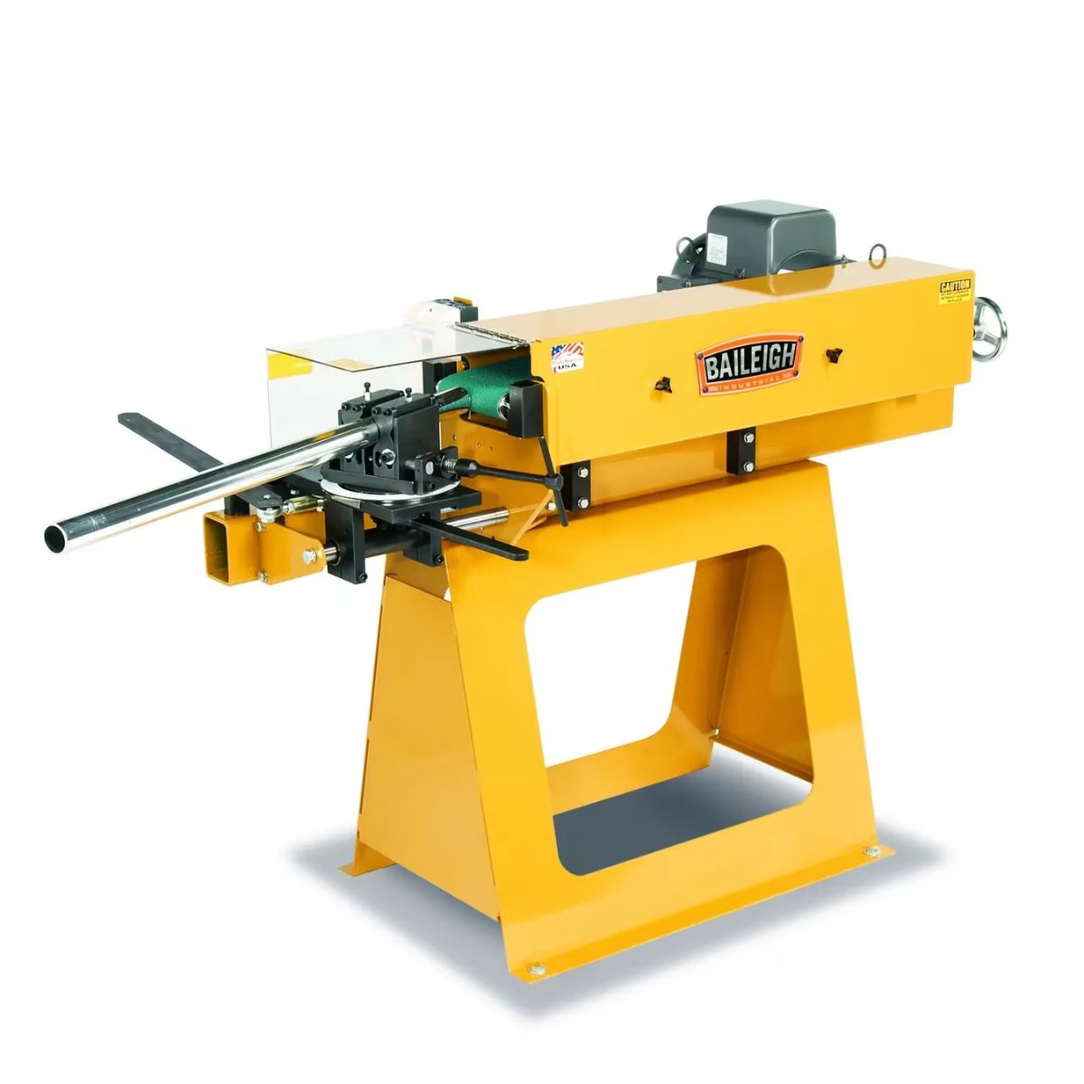 Baileigh TN-600 220V 5HP Abrasive Belt Tube Notcher — 6" Belt