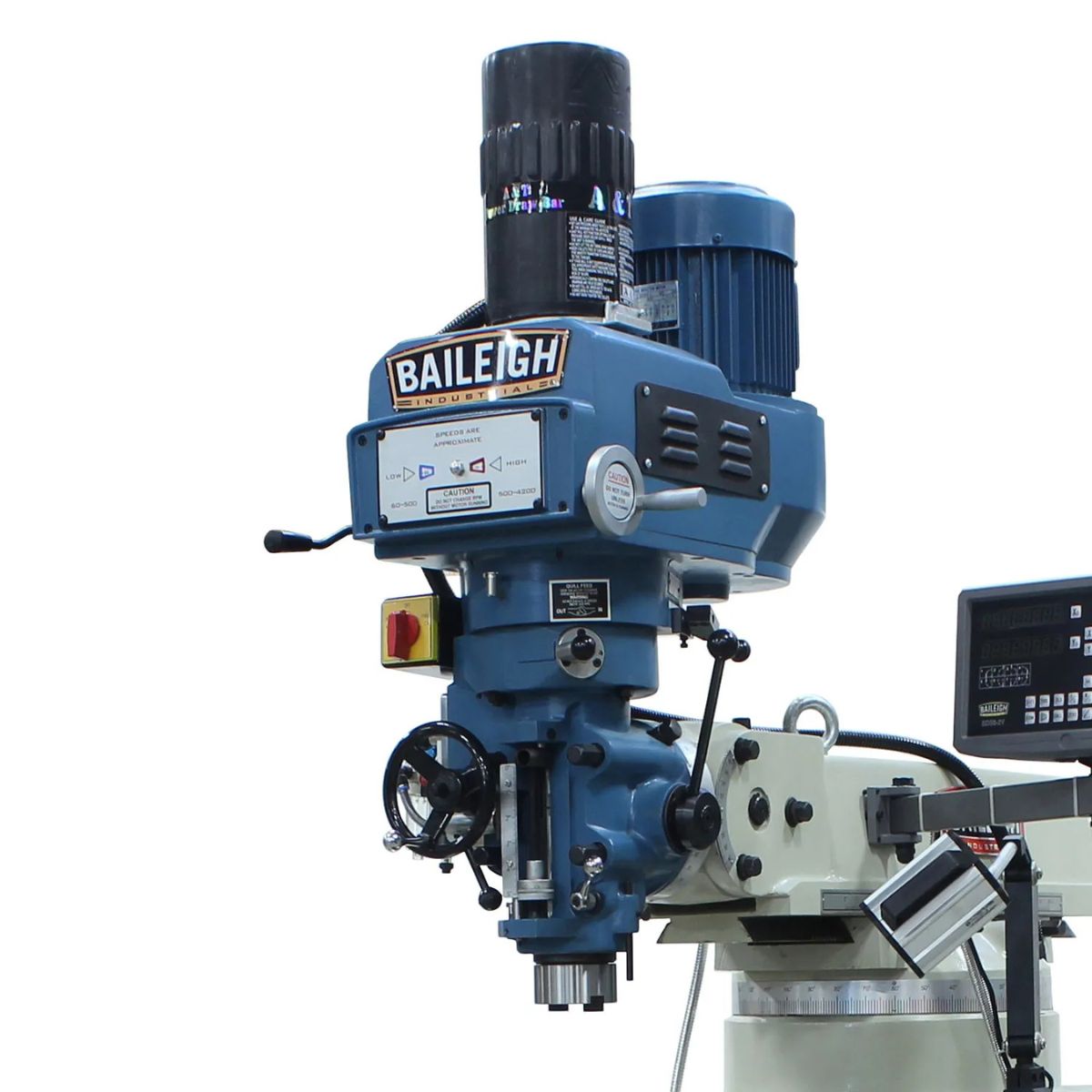 Baileigh VM-1054E-VS 10" × 54" Variable Speed Vertical Milling Machine