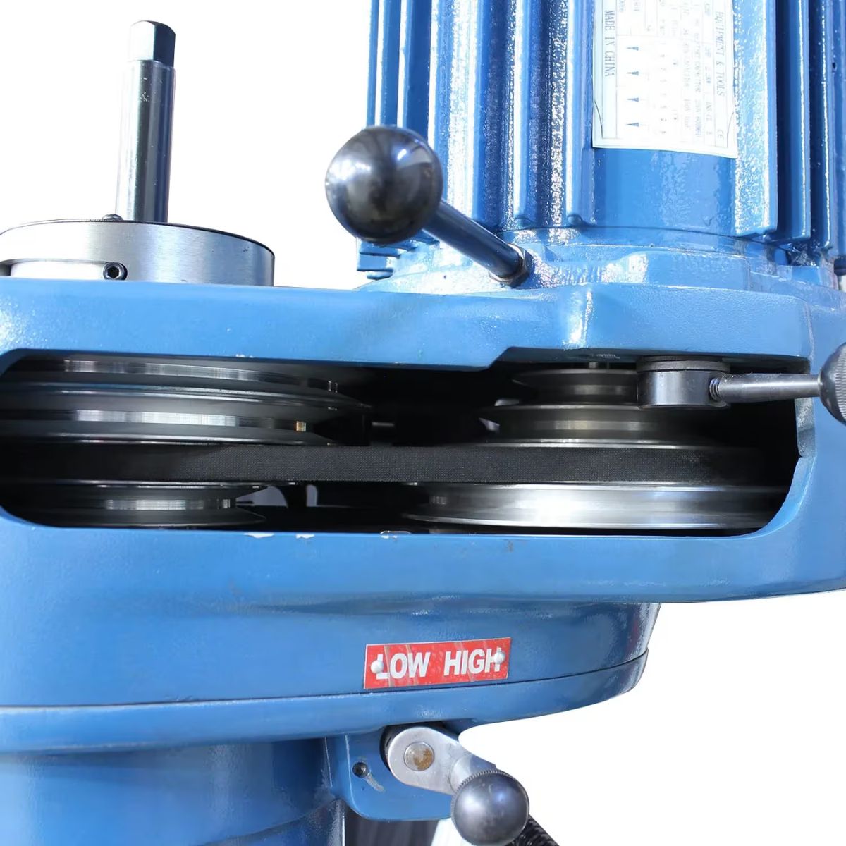 Baileigh VM-836E-1 8" × 36" Step Pulley Vertical Milling Machine
