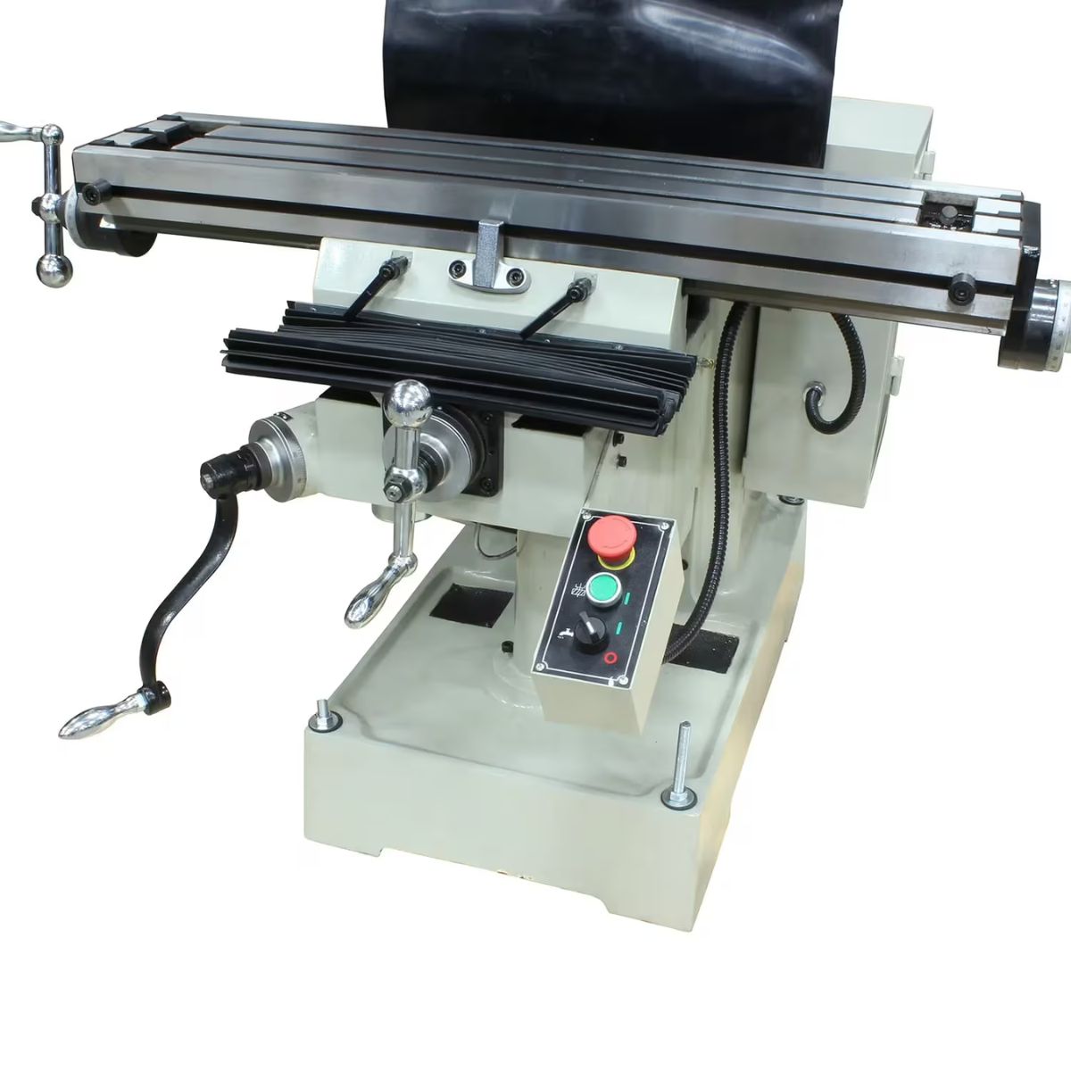 Baileigh VM-836E-1 8" × 36" Step Pulley Vertical Milling Machine