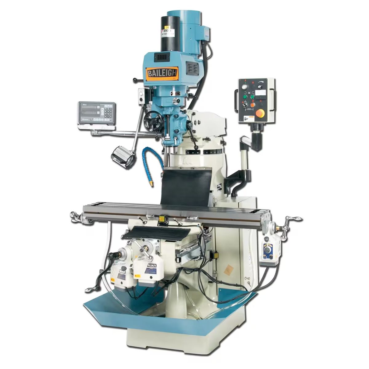 Baileigh VM-949 9" × 49" EVS Vertical Milling Machine