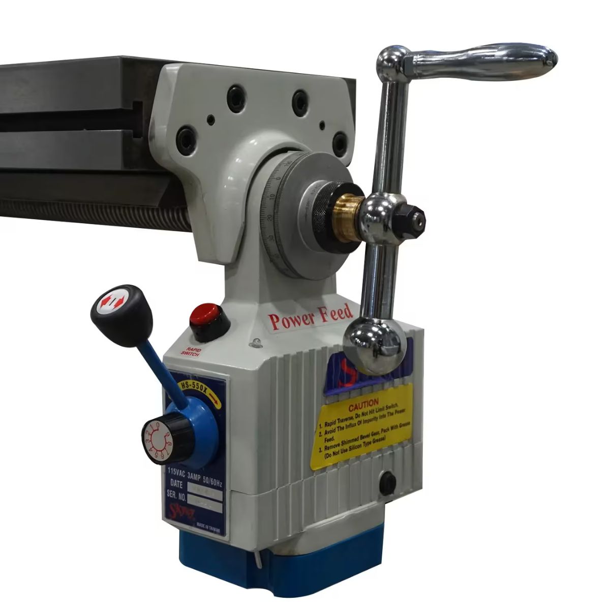Baileigh VM-949E-VS 9" × 49" Variable Speed Vertical Milling Machine