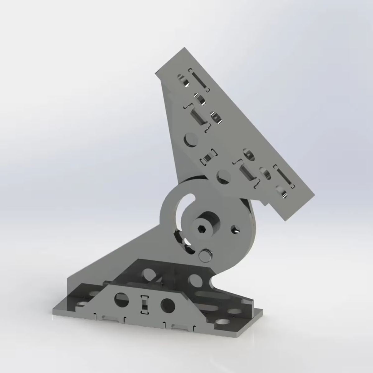 Baileigh WJT-AS883UW-16 Adjustable Square for 16mm Welding Tables — 8" × 8" × 3"