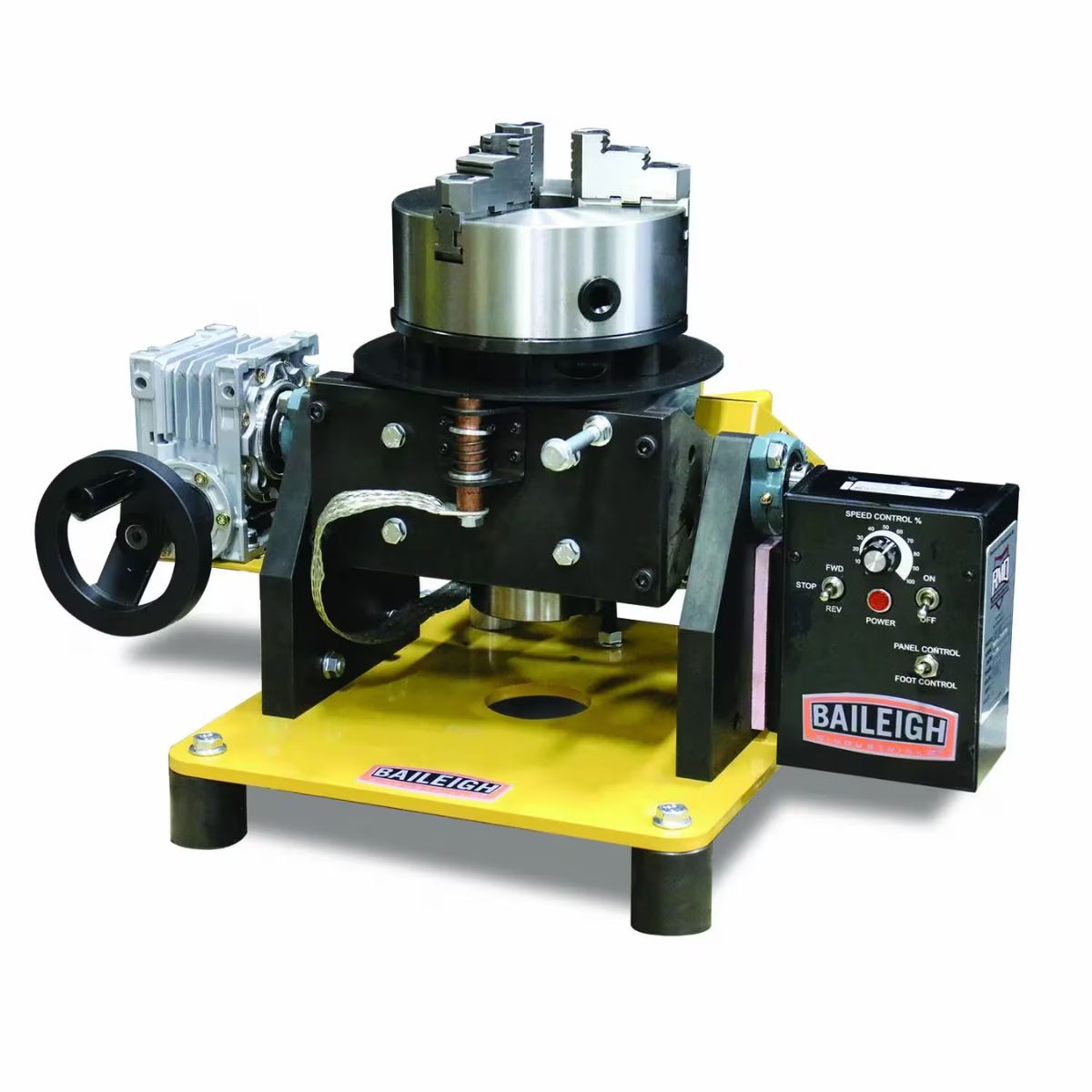 Baileigh WP-1800B 8" 3-Jaw Chuck Benchtop Welding Positioner