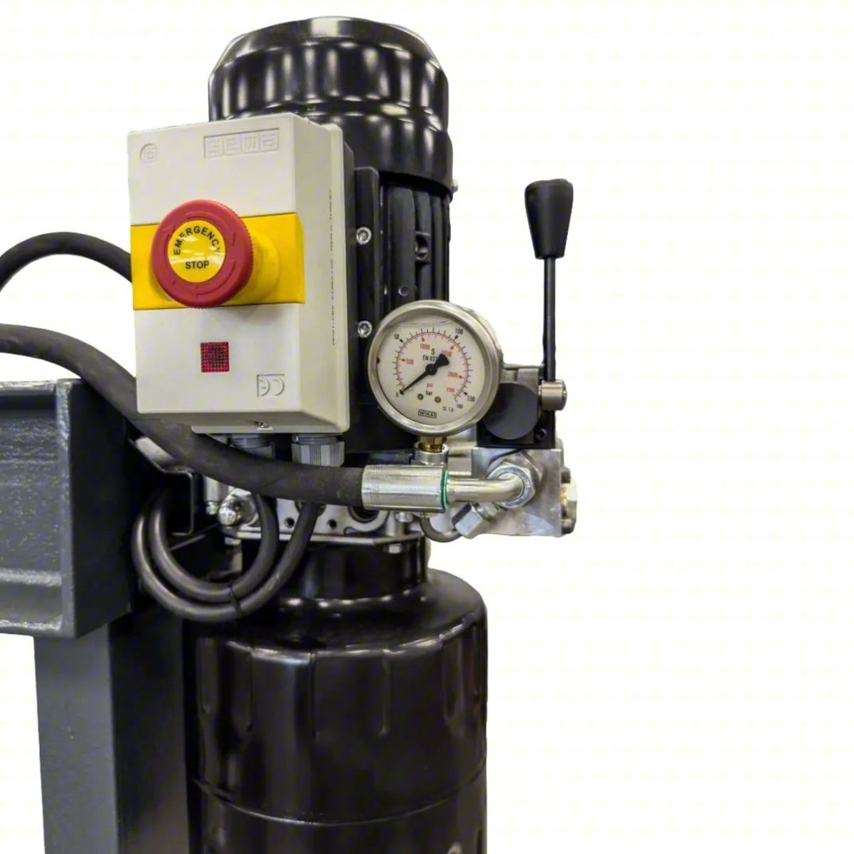 Dake E-10 10-Ton Electric H-Frame Hydraulic Press