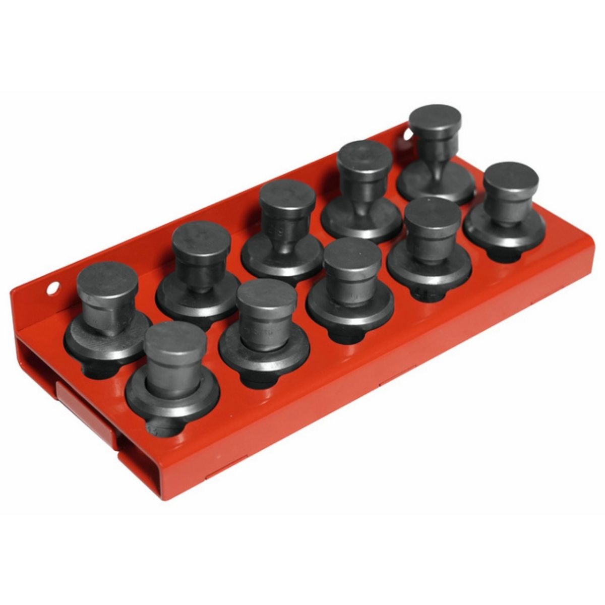 Edwards 10-Piece Round Punch & Die Set with Storage Tray