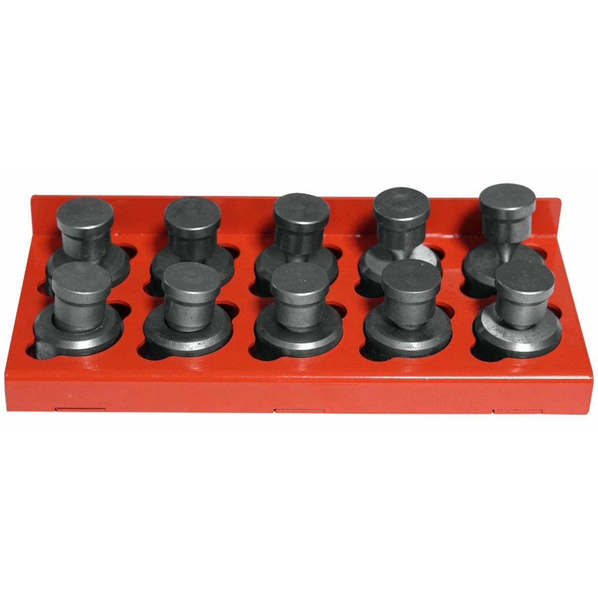 Edwards 10-Piece Round Punch & Die Set with Storage Tray