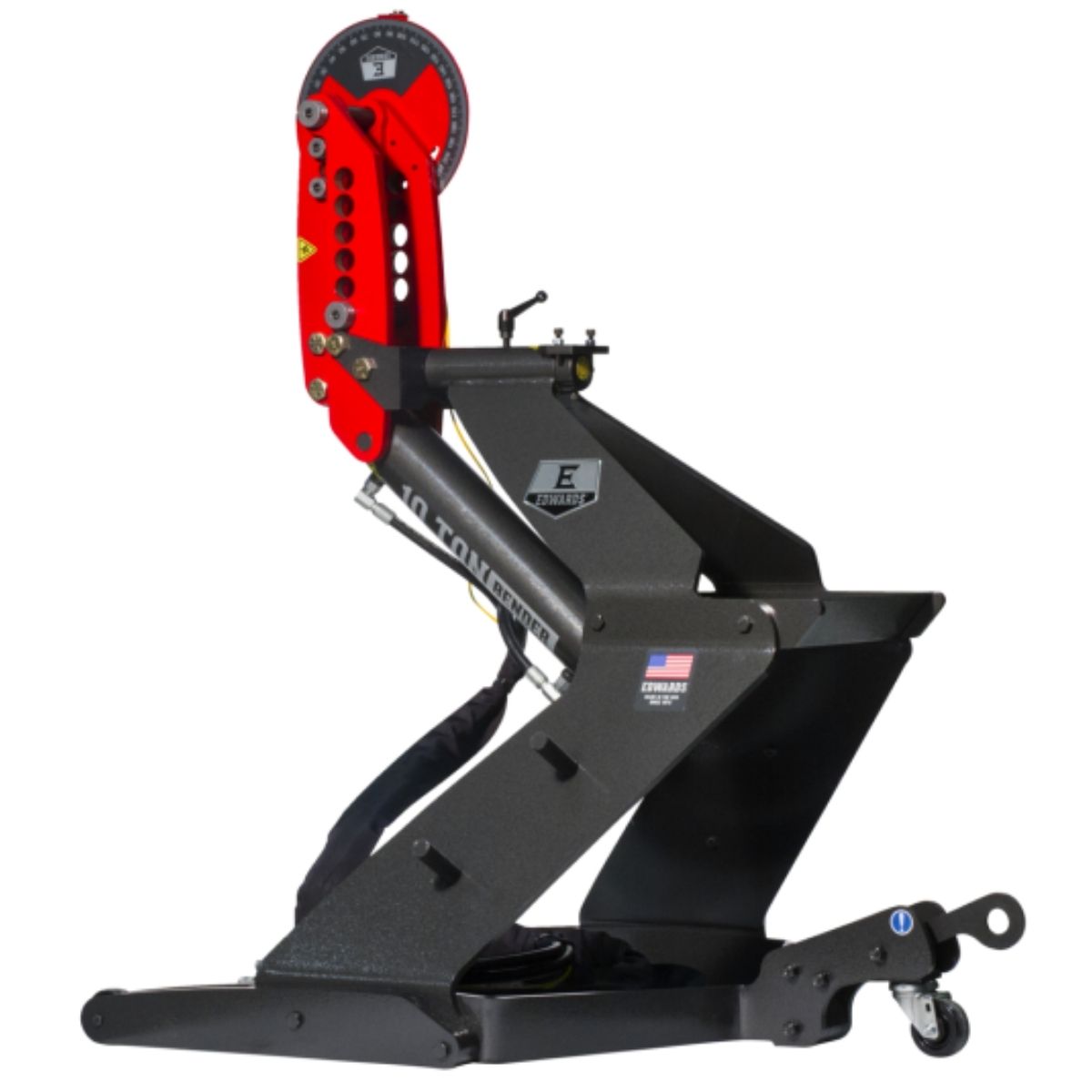 Edwards 10-Ton Tube & Pipe Bender with Portable Power Unit