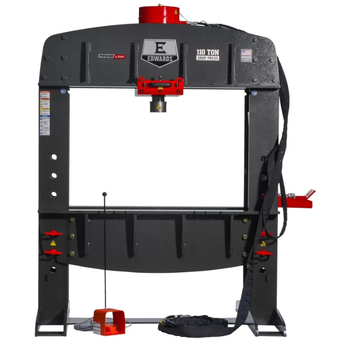 Edwards 110-Ton Shop Press with Portable Power Unit