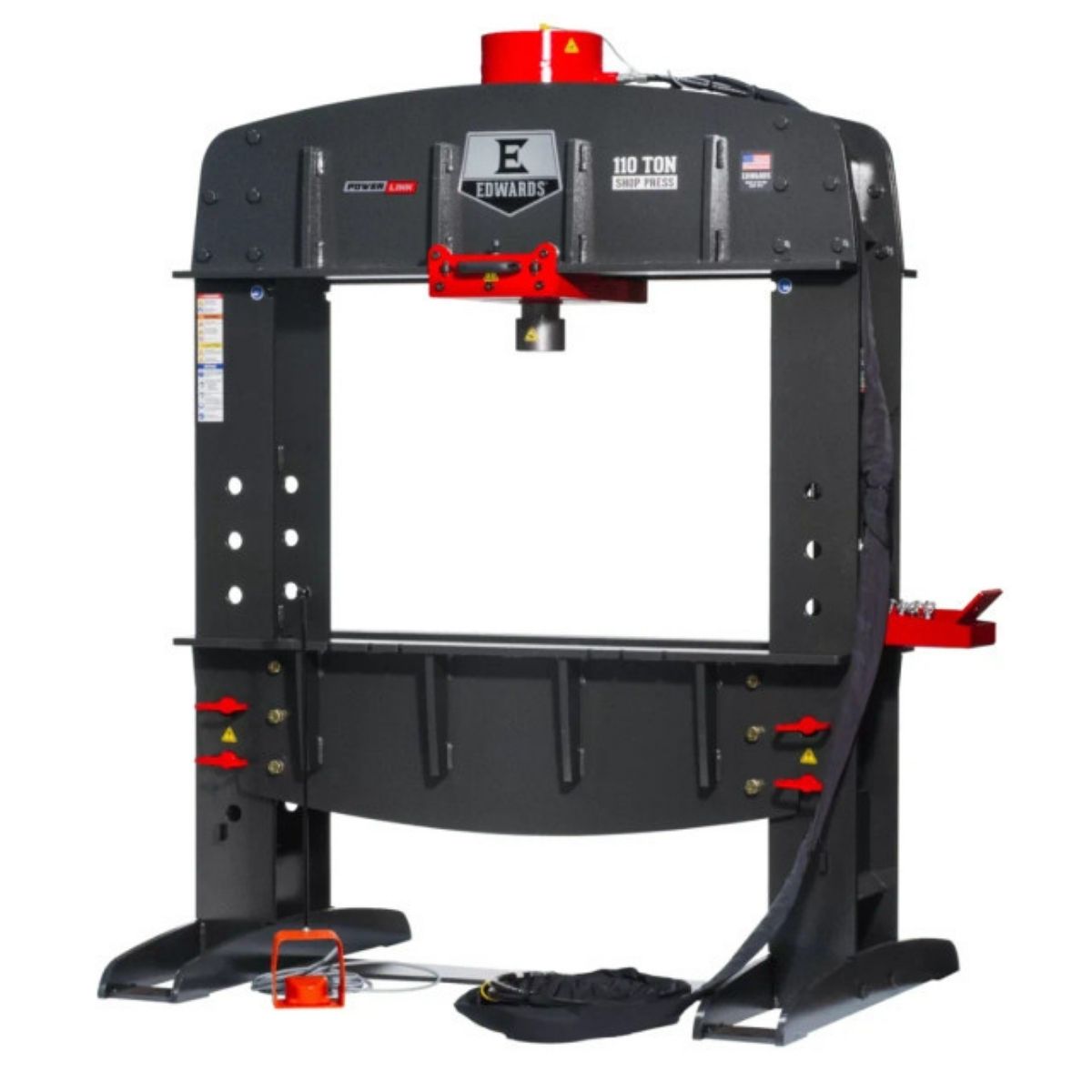 Edwards 110-Ton Shop Press with Portable Power Unit