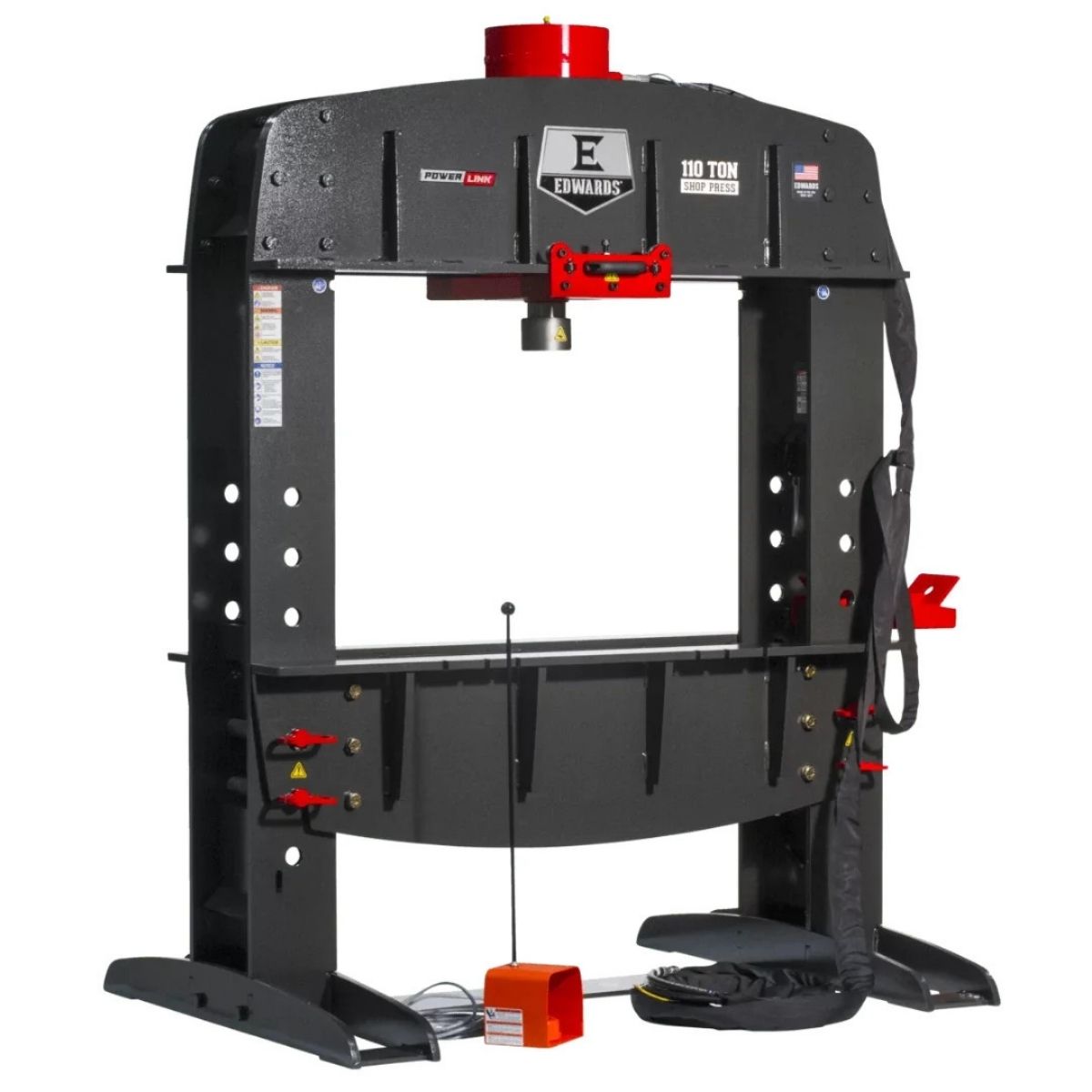Edwards 110-Ton Shop Press with Portable Power Unit