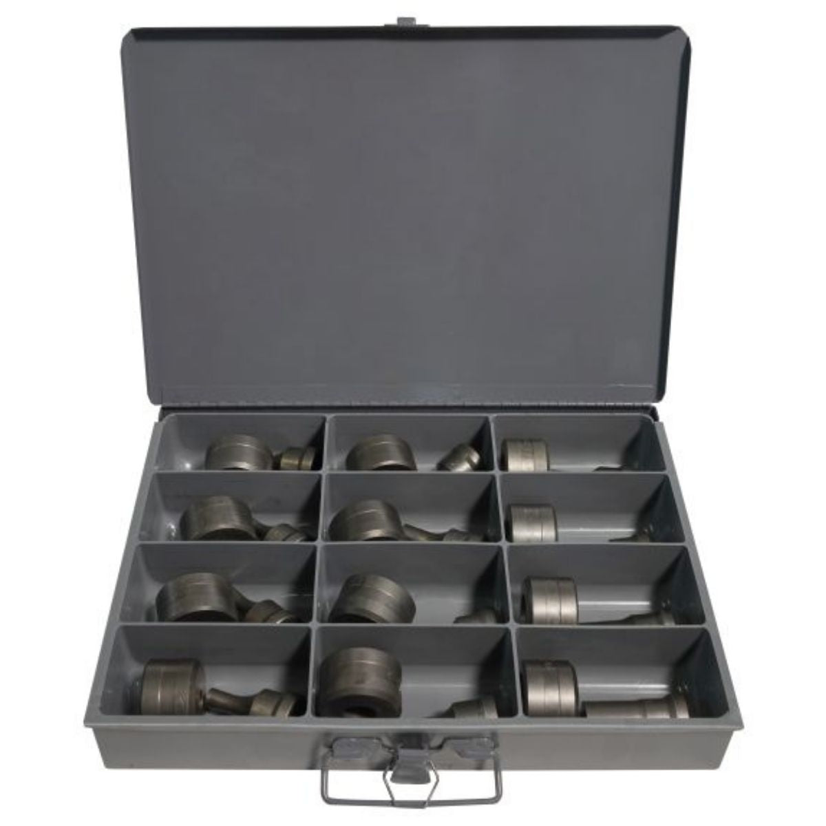 Edwards 12-Piece Metric Round Punch & Die Set with Storage Case