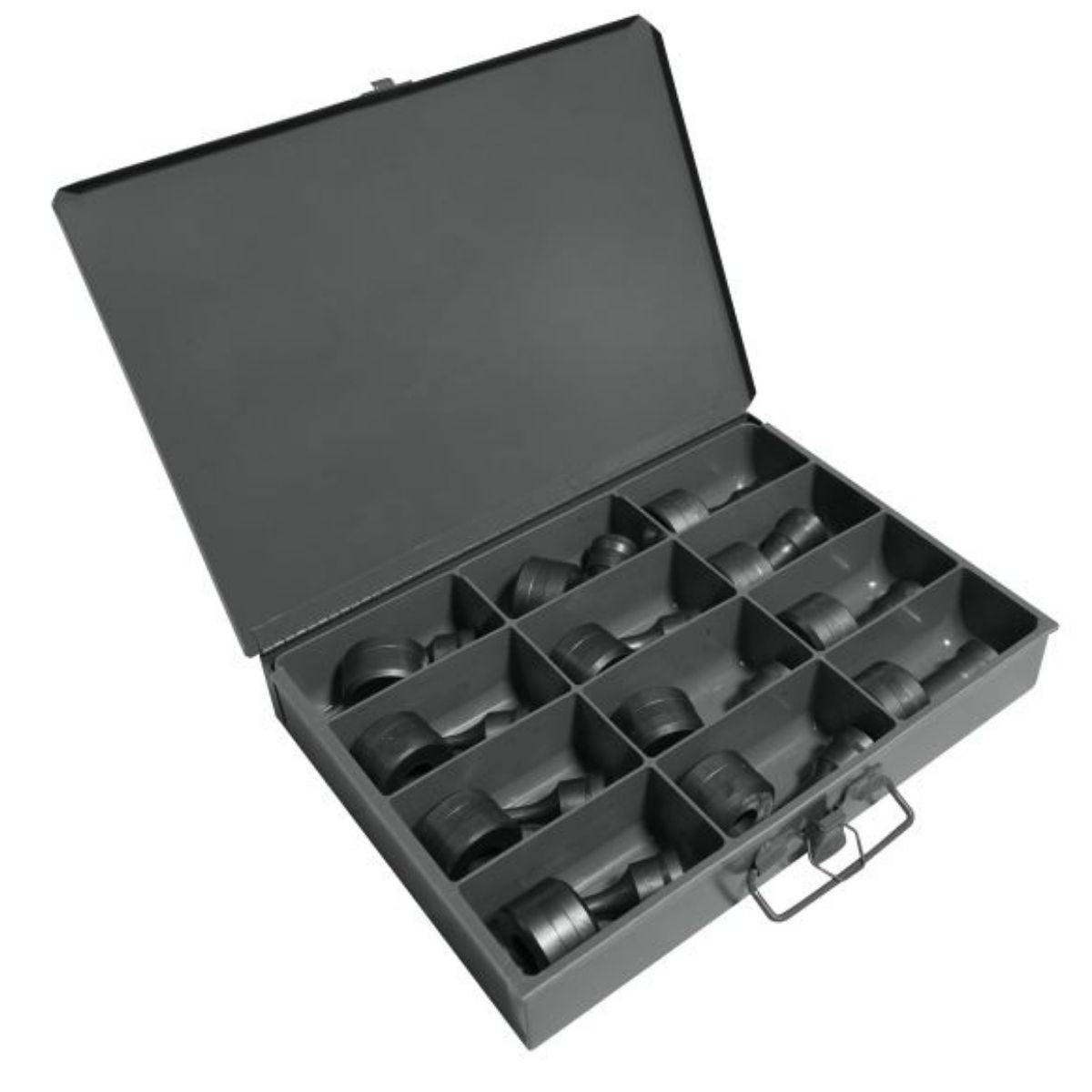 Edwards 12-Piece Standard Round Punch & Die Set with Storage Case