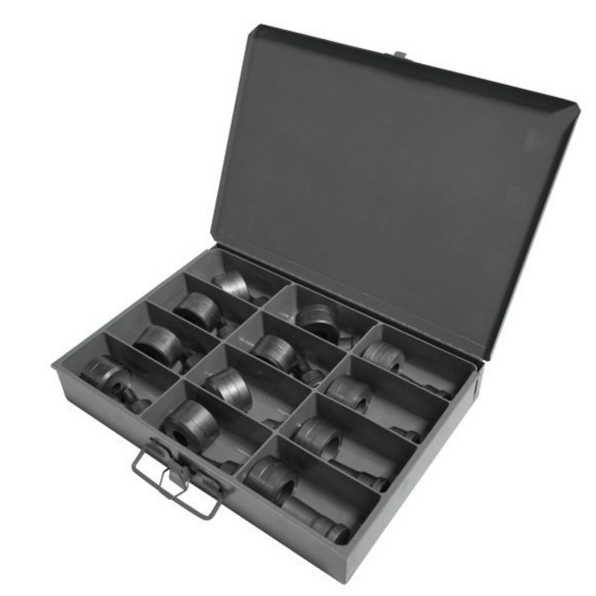 Edwards 12-Piece Standard Round Punch & Die Set with Storage Case