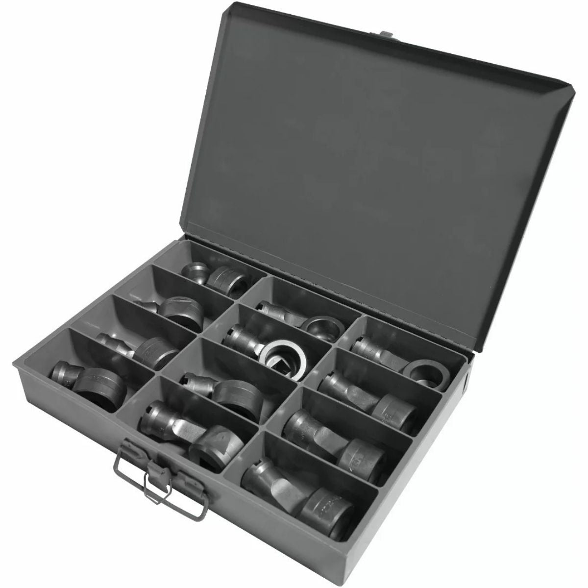 Edwards 12-Piece Square Punch & Die Set with Storage Case