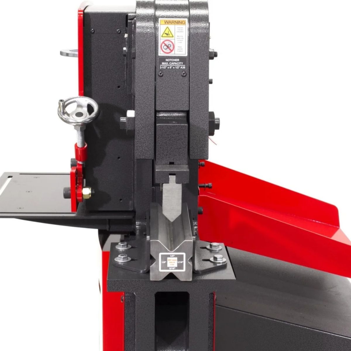 Edwards 12" Brake with 4-Way Die for Ironworkers