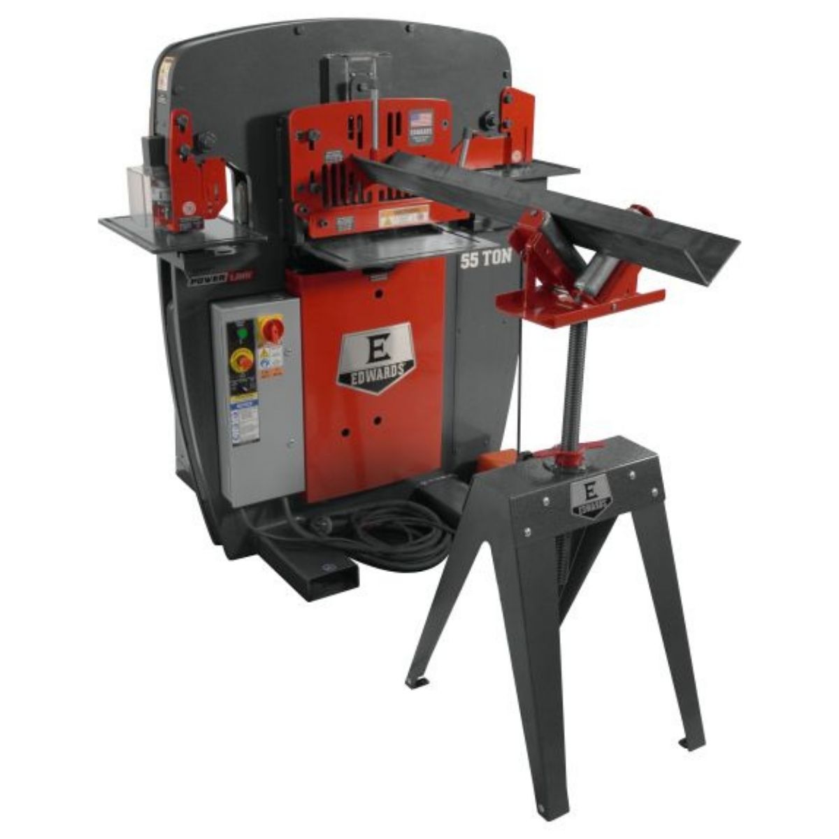 Edwards 14" Combination Horizontal/V Material Support Stand for Ironworkers