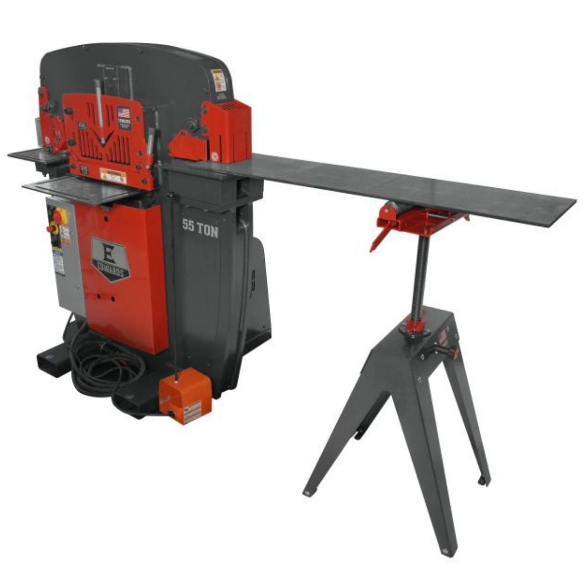 Edwards 14" Combination Horizontal/V Material Support Stand for Ironworkers