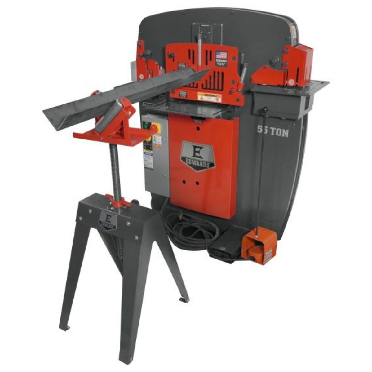 Edwards 14" Combination Horizontal/V Material Support Stand for Ironworkers