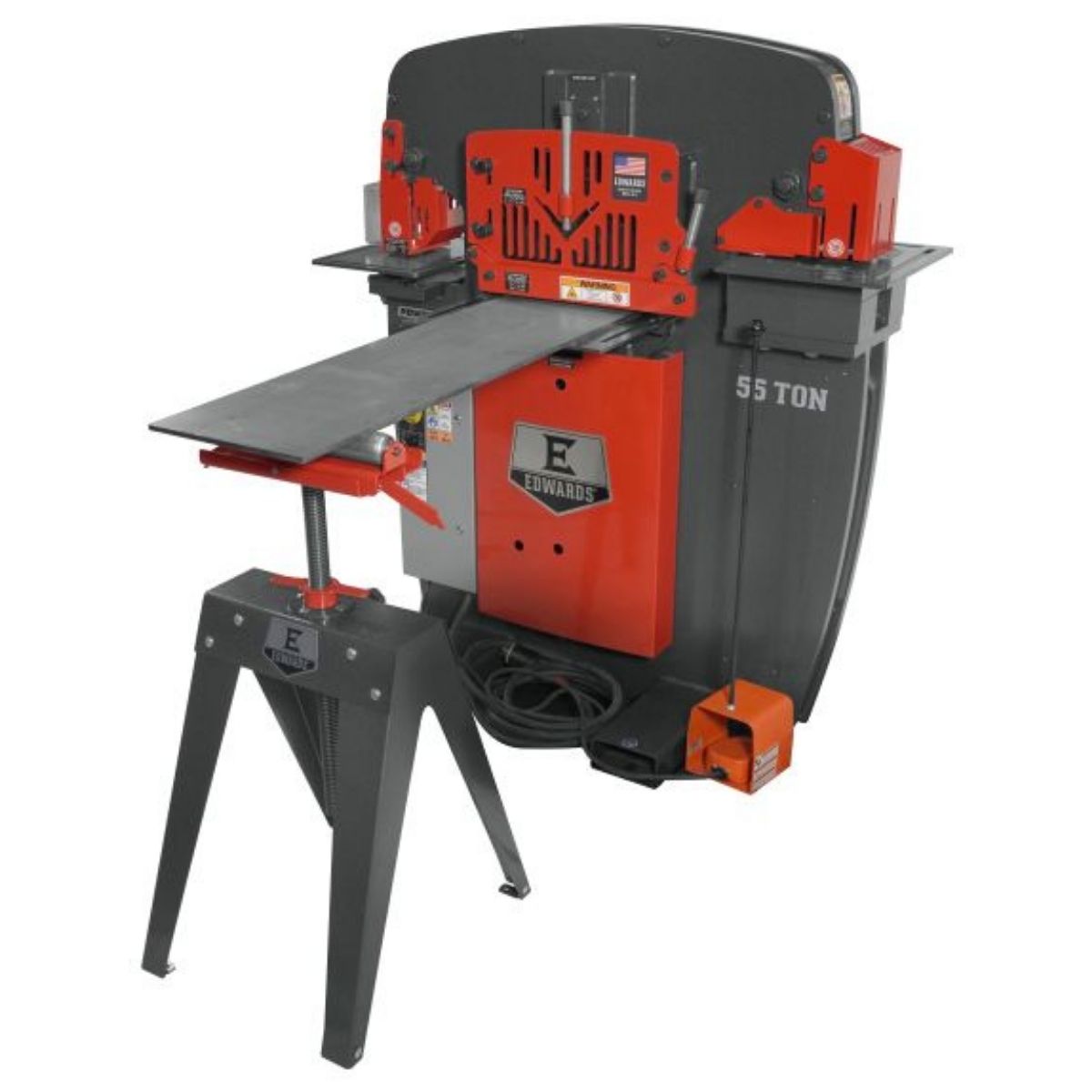 Edwards 14" Combination Horizontal/V Material Support Stand for Ironworkers
