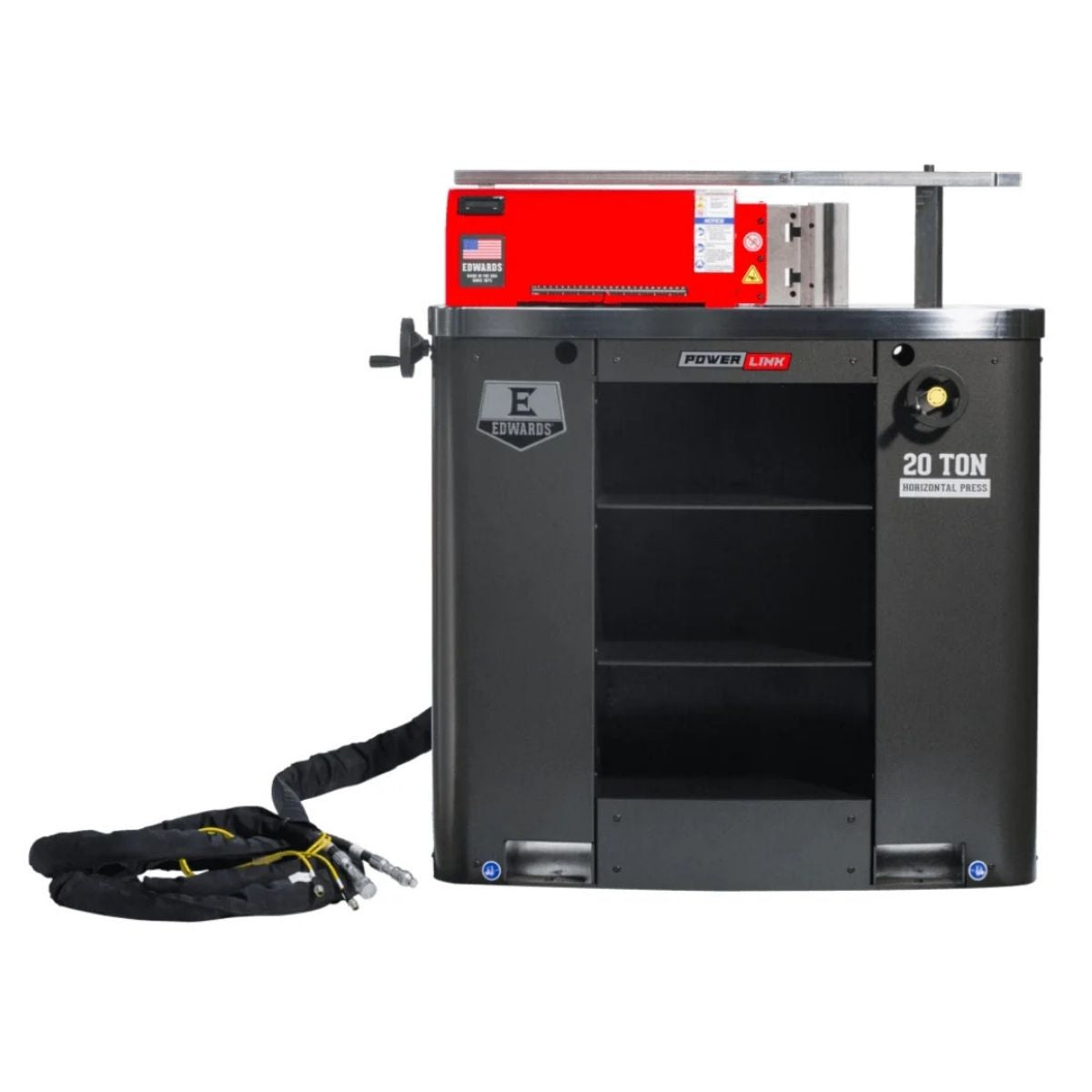 Edwards 20-Ton Horizontal Press with PowerLink Hydraulic Tool