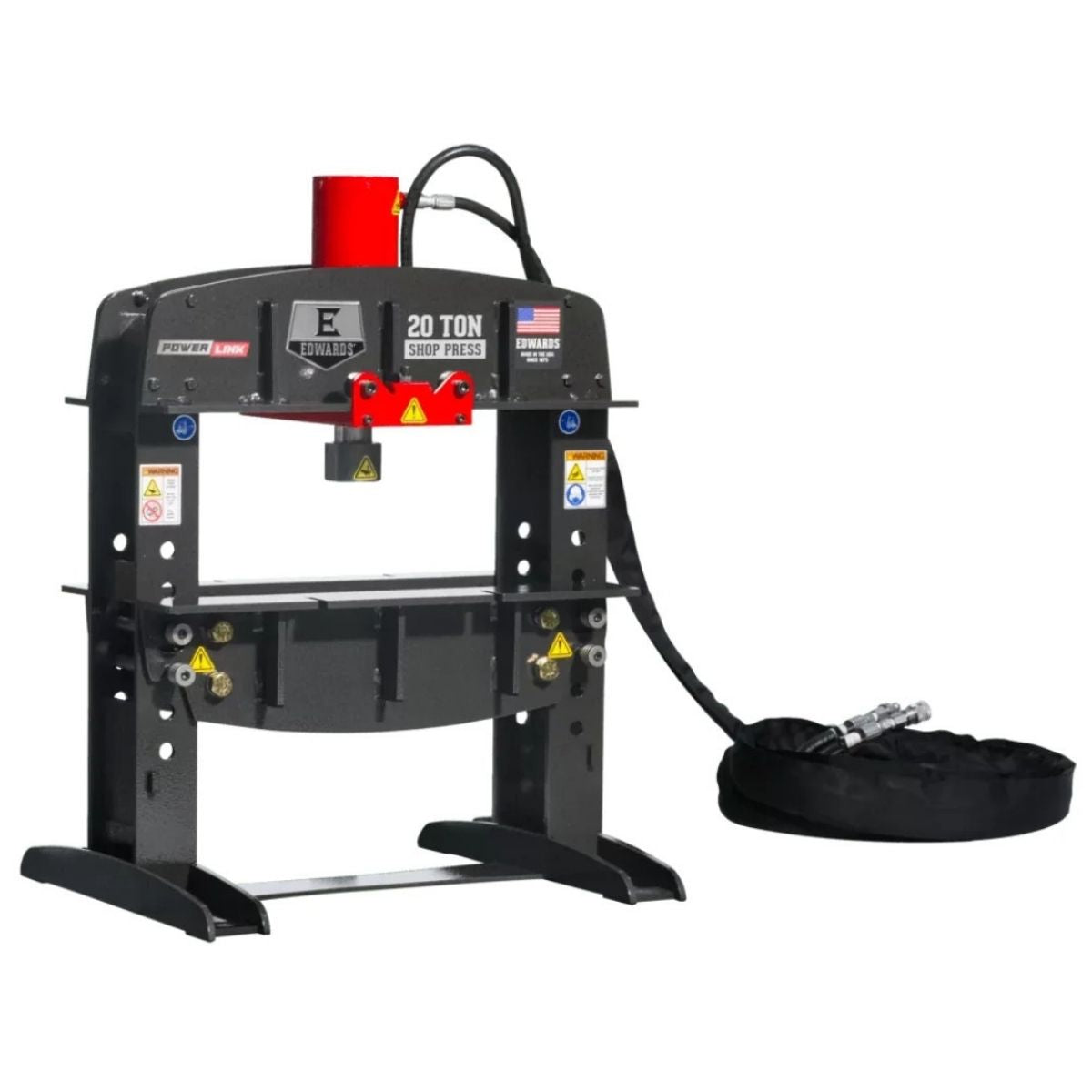 Edwards 20-Ton Shop Press with PowerLink Hydraulic Tool