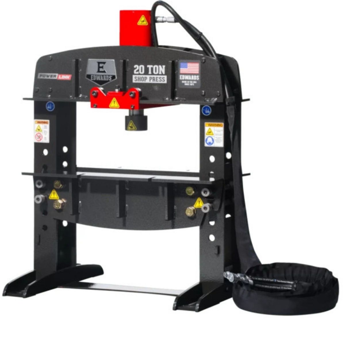 Edwards 20-Ton Shop Press with PowerLink Hydraulic Tool