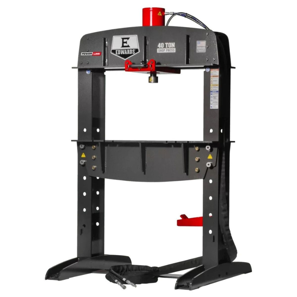 Edwards 40-Ton Shop Press with PowerLink Hydraulic Tool