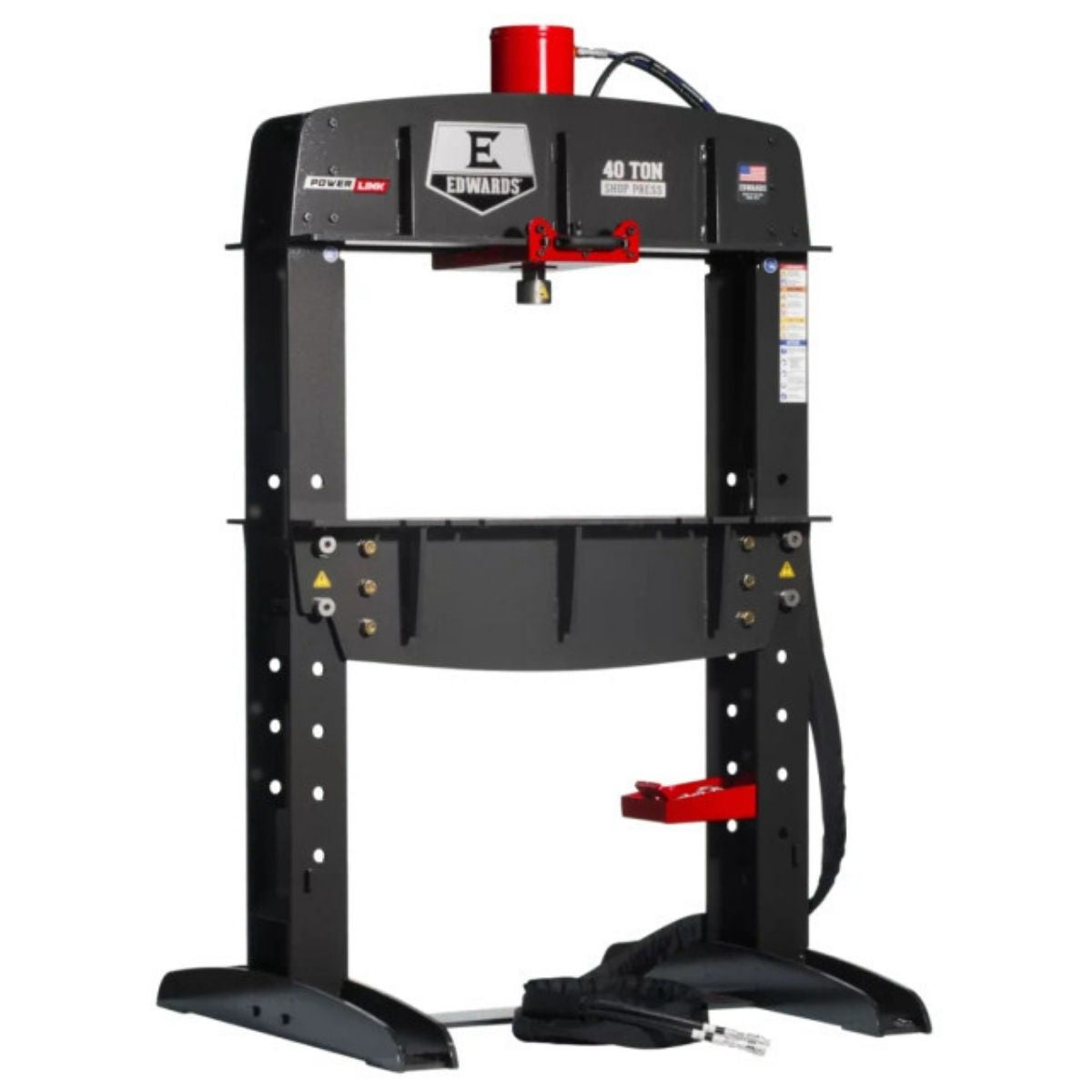 Edwards 40-Ton Shop Press with PowerLink Hydraulic Tool
