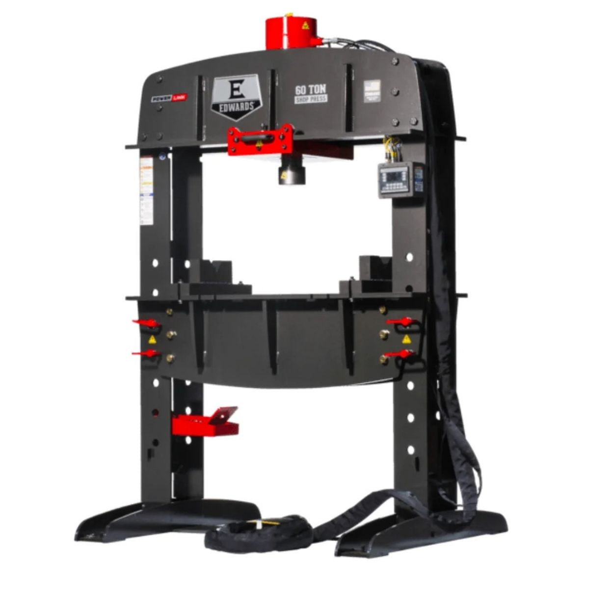 Edwards 60-Ton Shop Press with PLC and Portable Power Unit