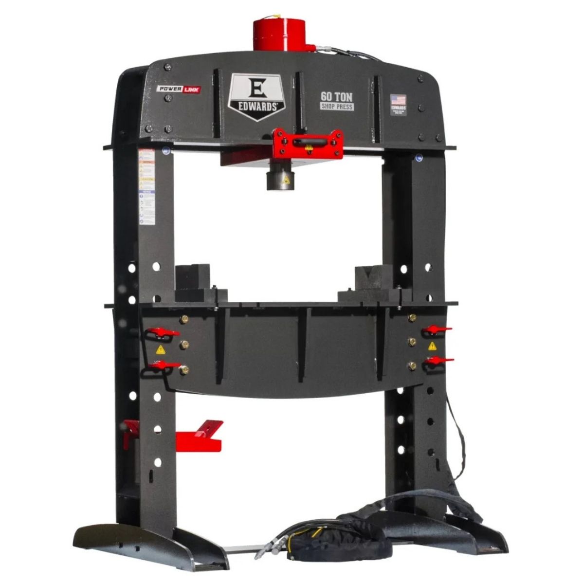 Edwards 60-Ton Shop Press with PowerLink Hydraulic Tool