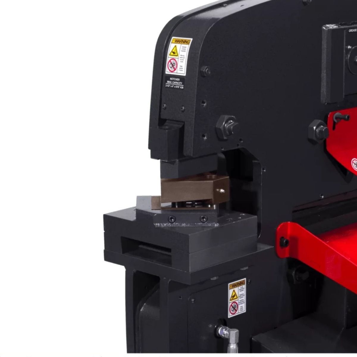 Edwards Angle Notcher for 65 to 100 Ton Ironworkers
