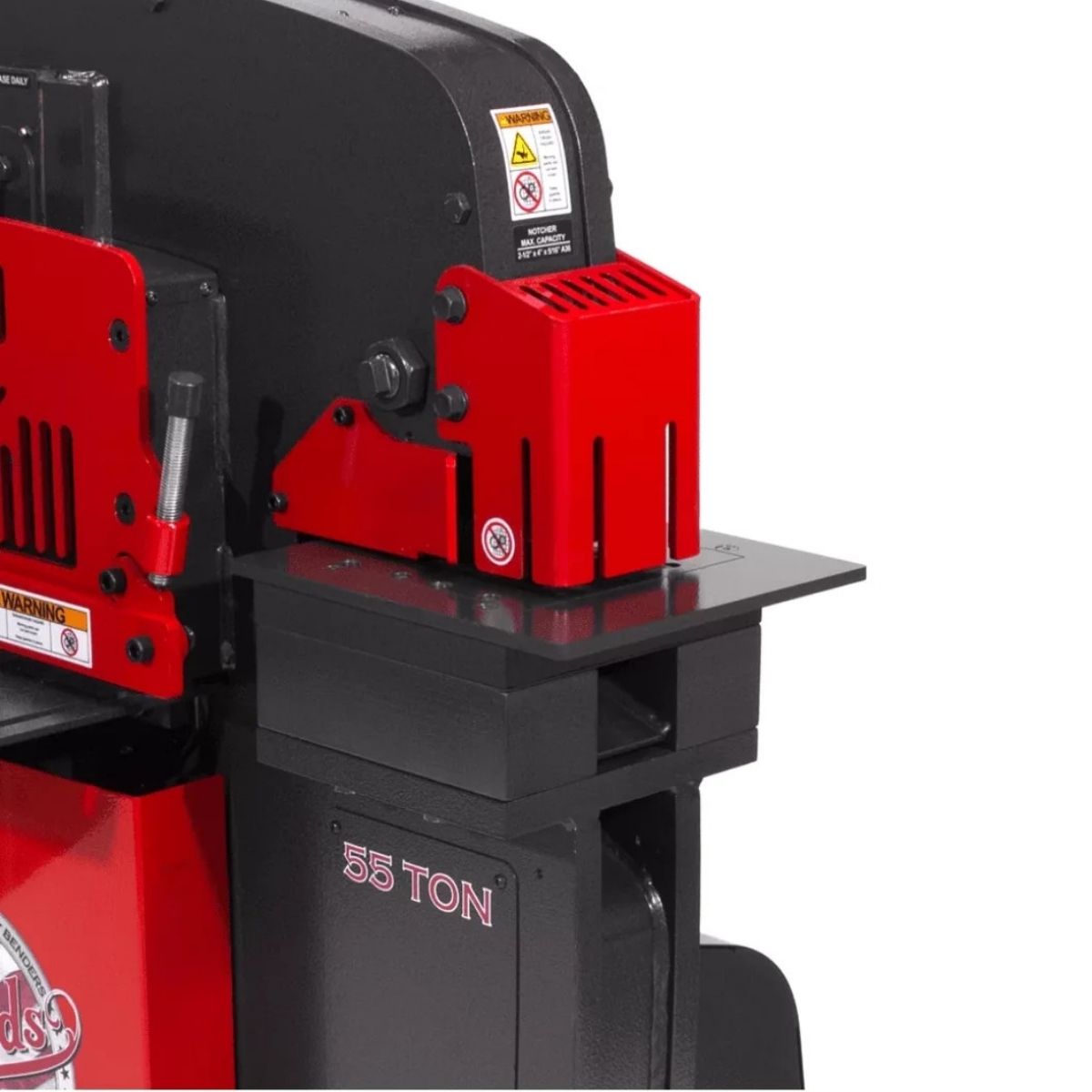 Edwards Coper Notcher for 55 Ton Ironworkers