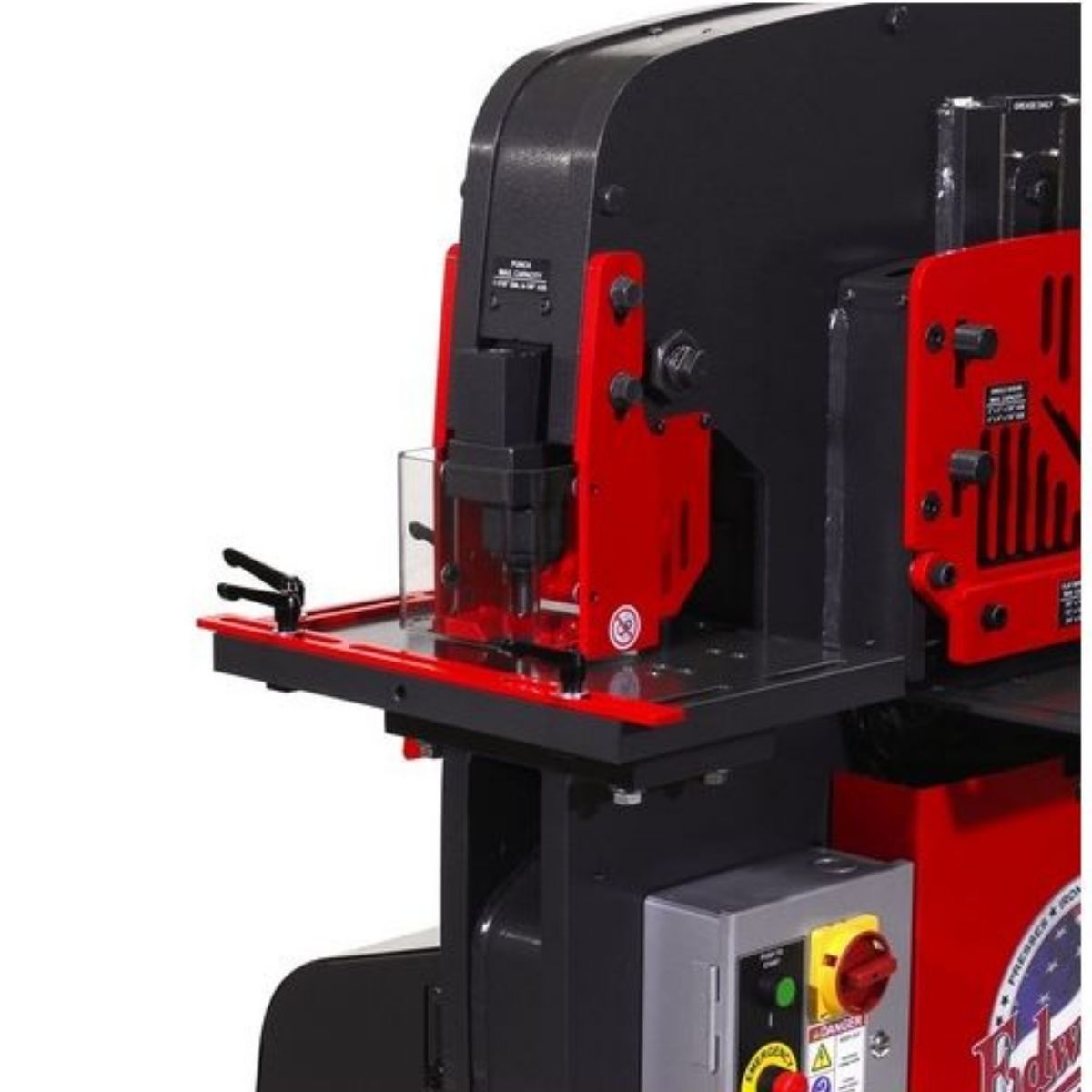 Edwards Heavy Duty Oversize Punch Gauging Table Kit for 120 Ton Ironworker