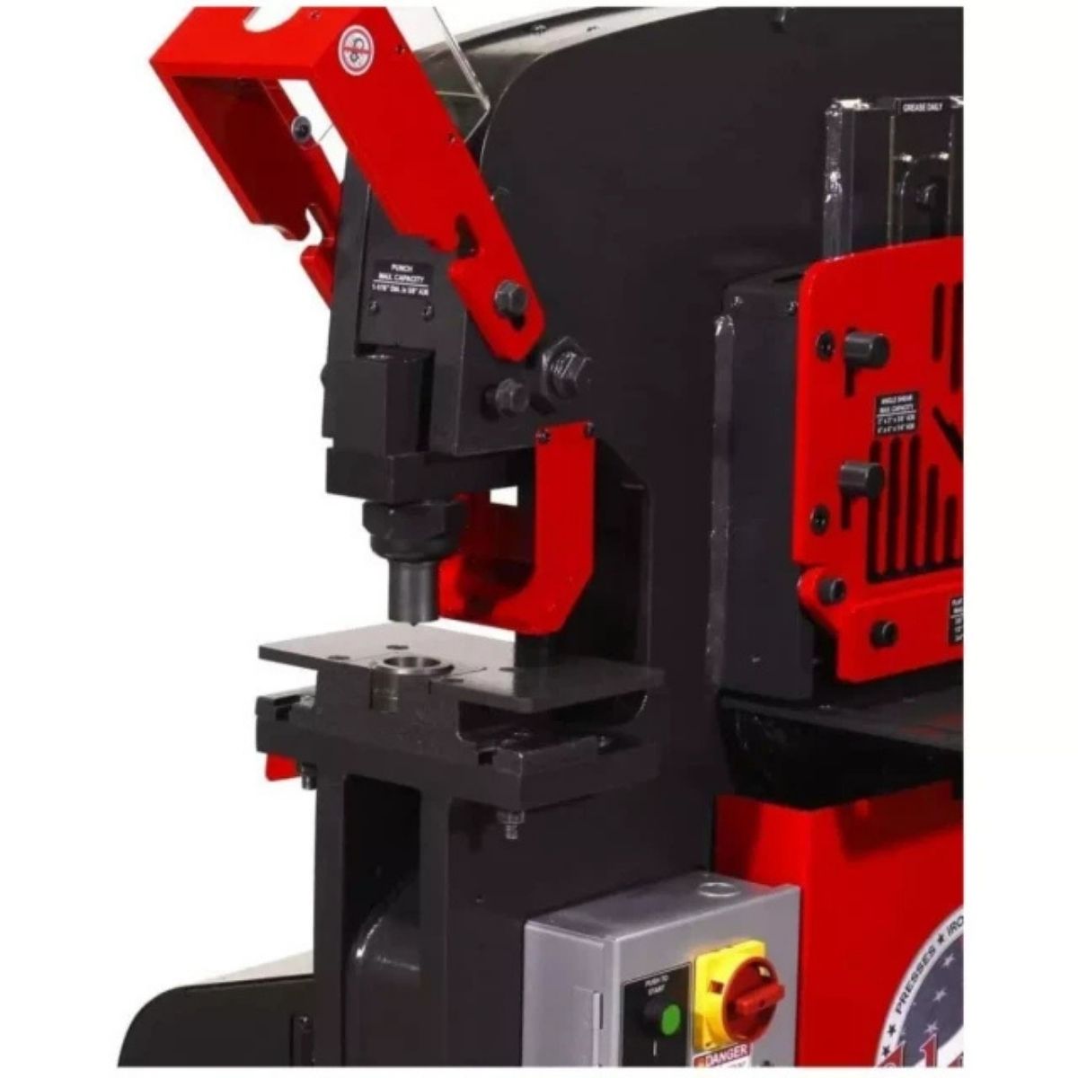 Edwards Oversize Punch Assembly for 40 to 100 Ton Ironworkers