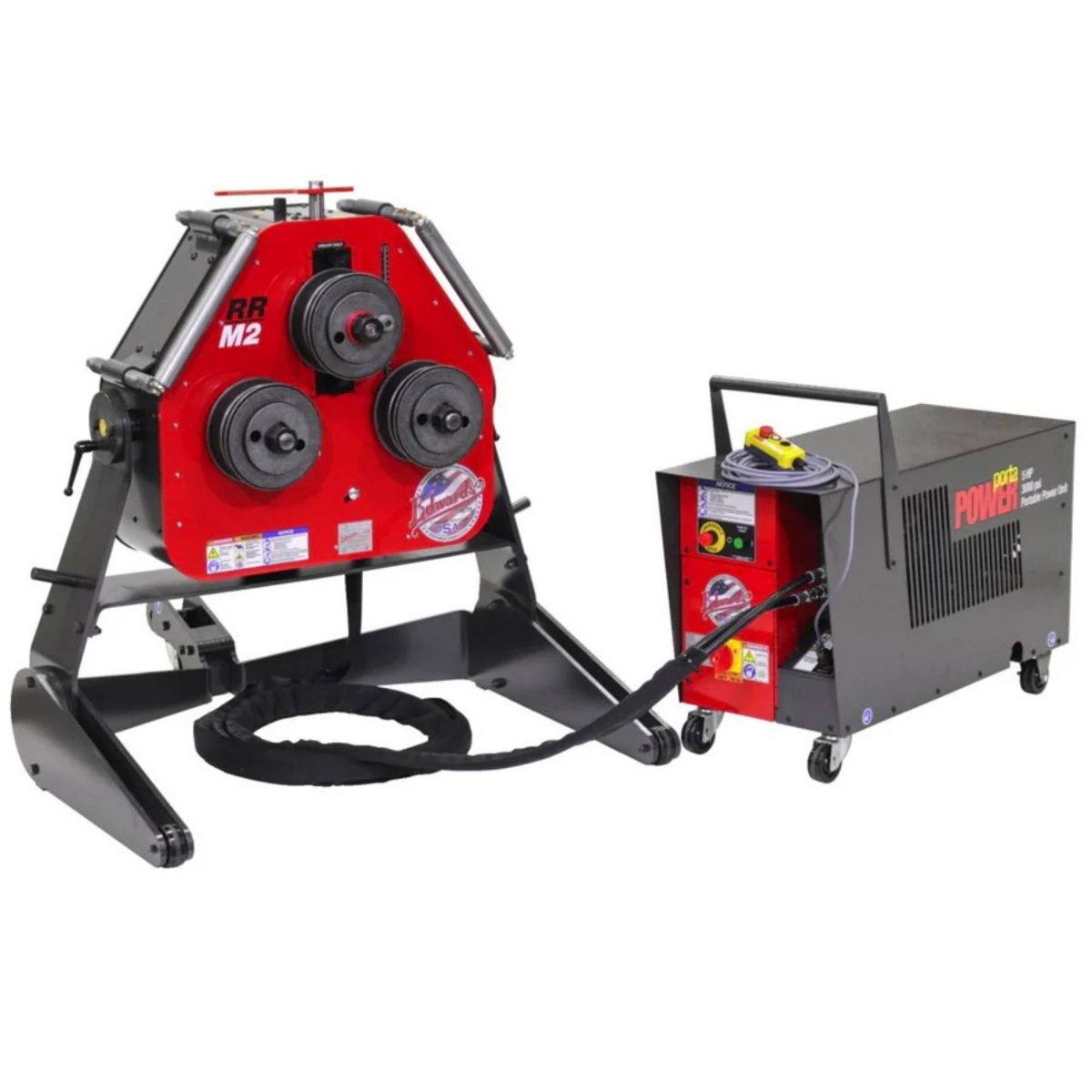 Edwards Radius Roller with Portable Power Unit