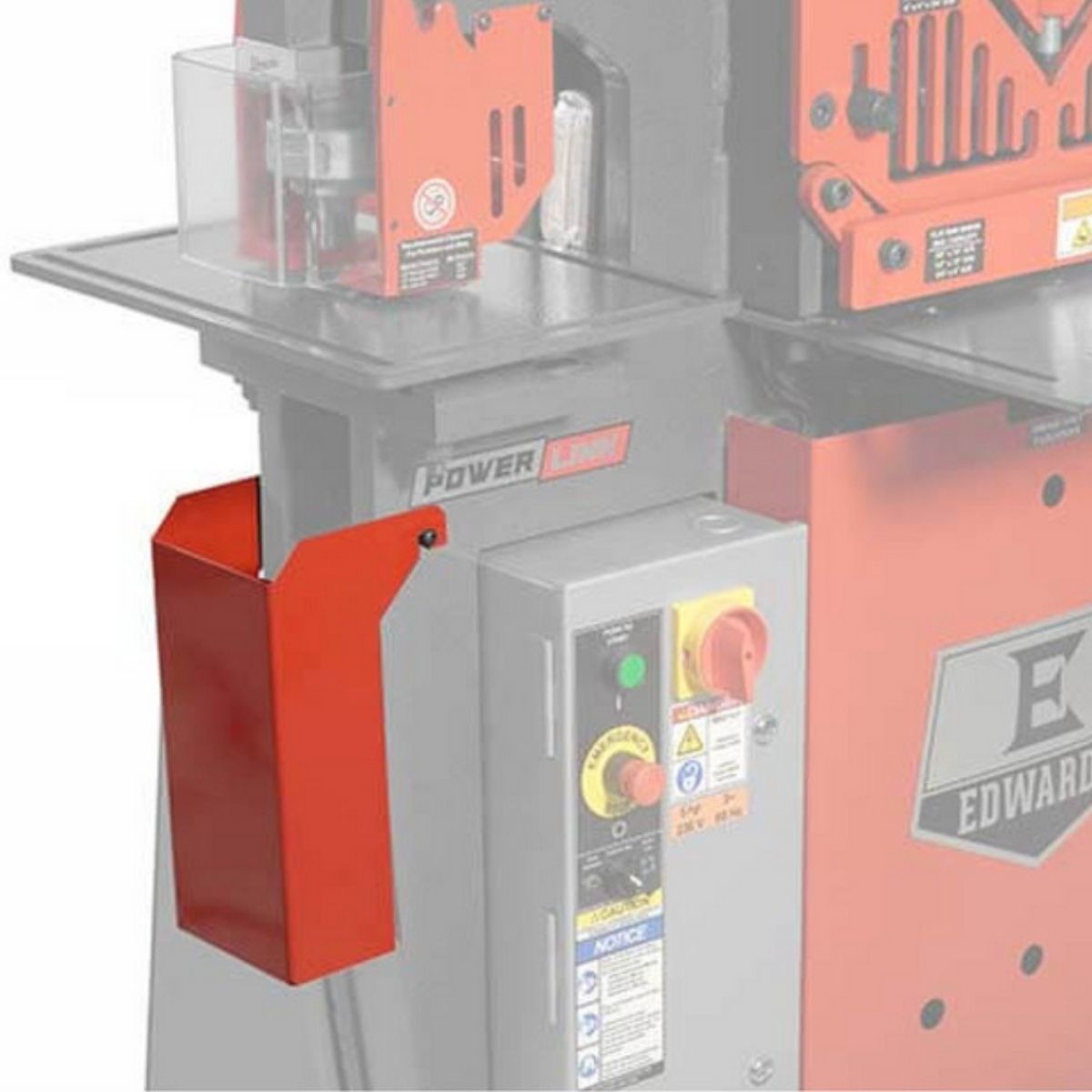 Edwards Slug Receptacle for 65 to 100 Ton Ironworkers