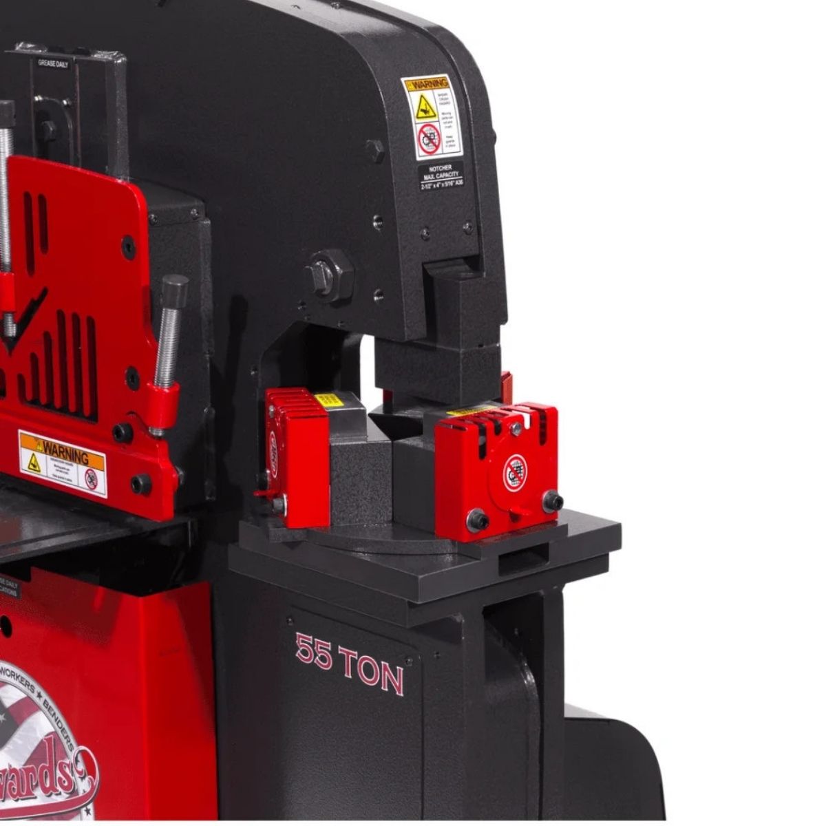 Edwards Turret Pipe Notcher for Ironworkers