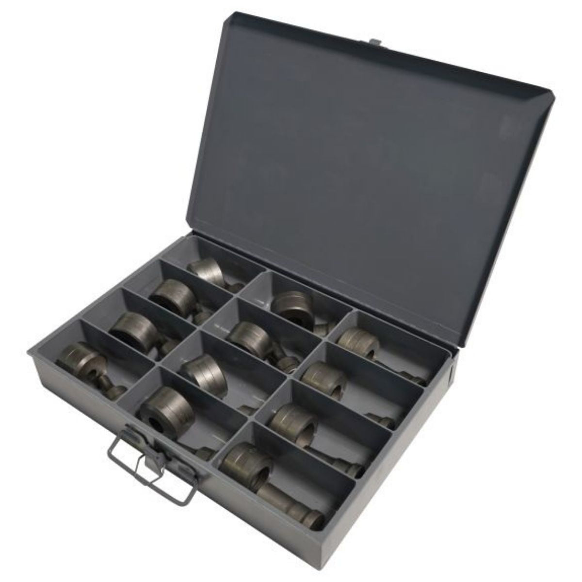 Edwards 12-Piece Metric Round Punch & Die Set with Storage Case