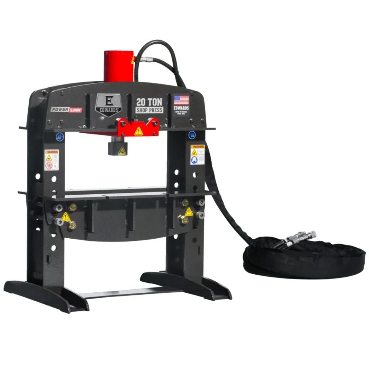 Edwards 20-Ton Shop Press with PowerLink Hydraulic Tool