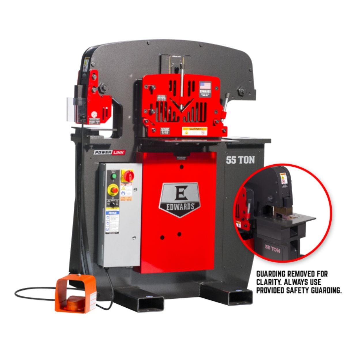 Edwards 55-Ton Ironworker with Coper Notcher — IW55